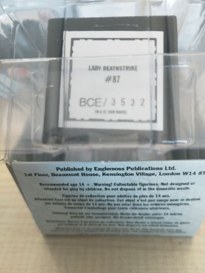 Figurine Marvel lady gaga en plomb - photo numéro 4