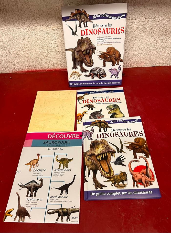 Mon coffret  du savoir les dinosaures - photo numéro 2