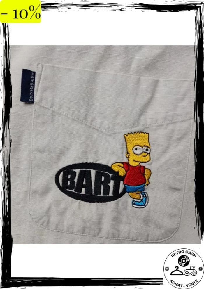 chemise the simpsons 2000 vintage - photo numéro 3