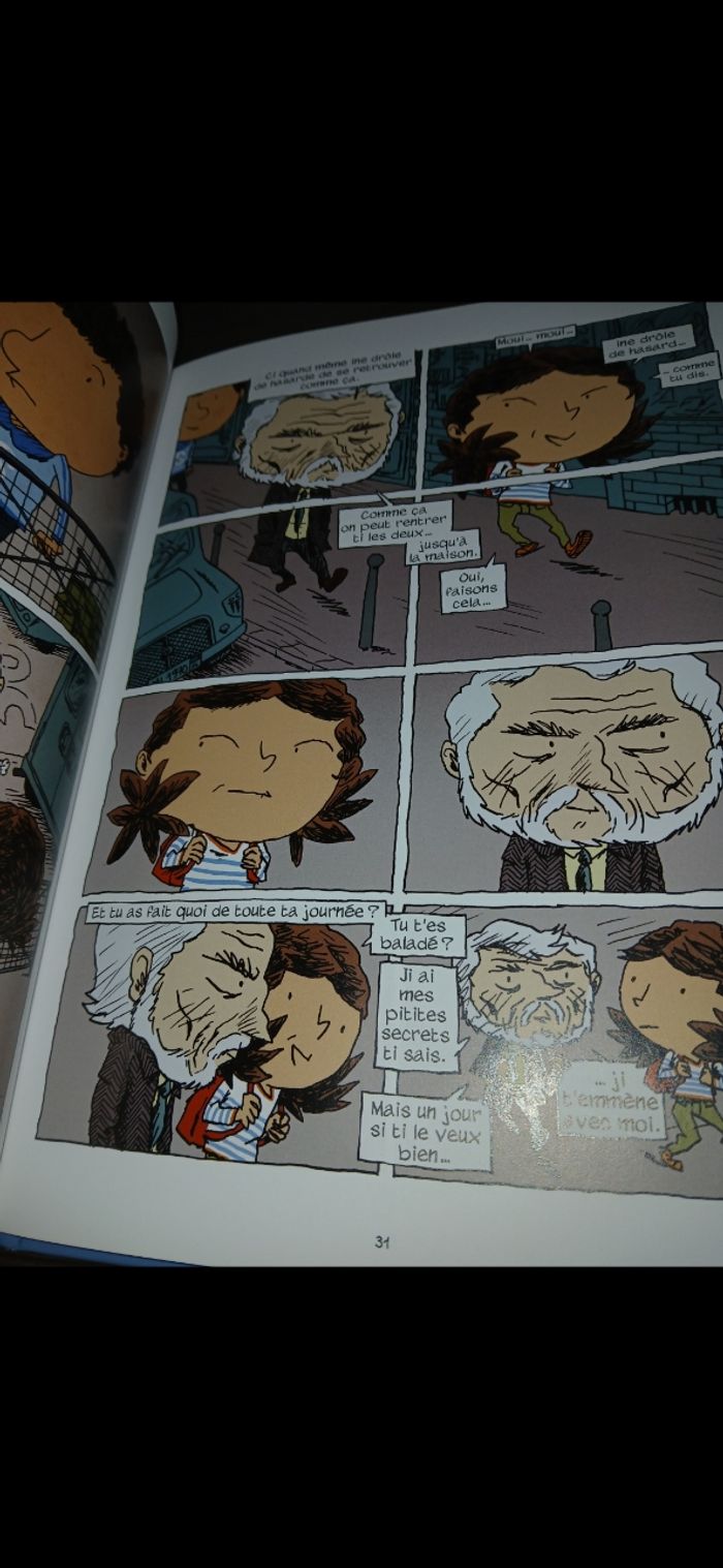 Livre BD un grand père tombé du ciel - photo numéro 2