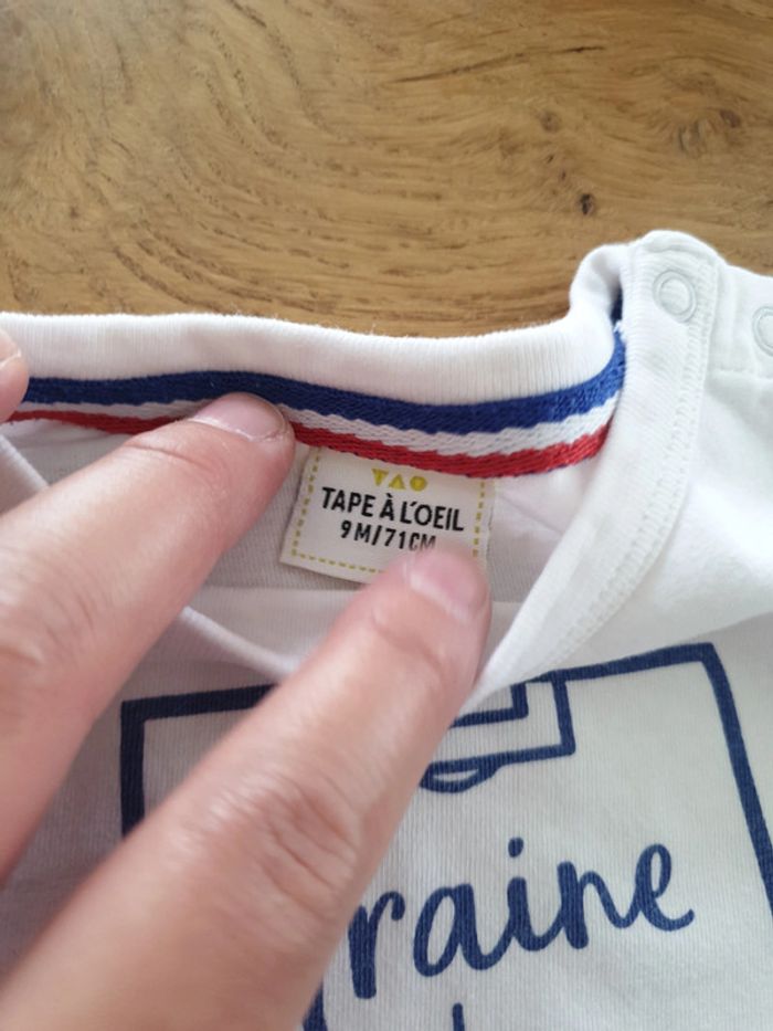 T-shirt manches courtes TAO 9m - photo numéro 3