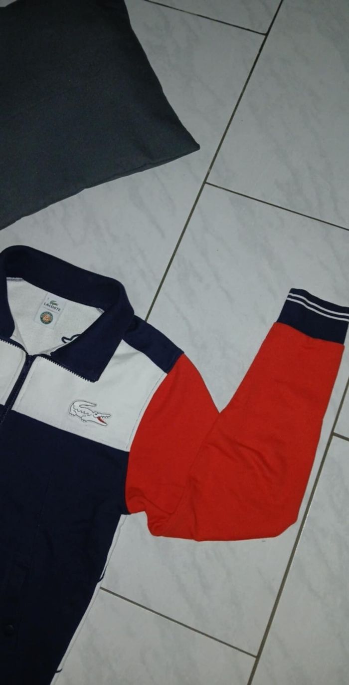 Veste lacoste édition roland garros - photo numéro 3