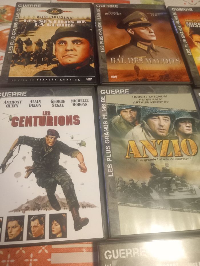 7 DVD Les plus grands films de guerre - photo numéro 2