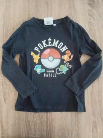 🌹tee shirt manche longue 4 ans pokemon🌹