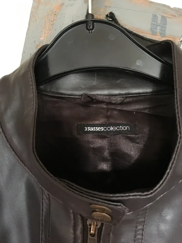 Veste similicuir - photo numéro 3