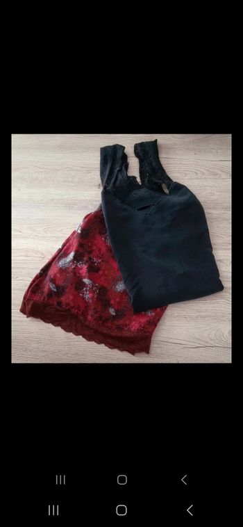 Ensemble  nuit short  et haut taille Xl
