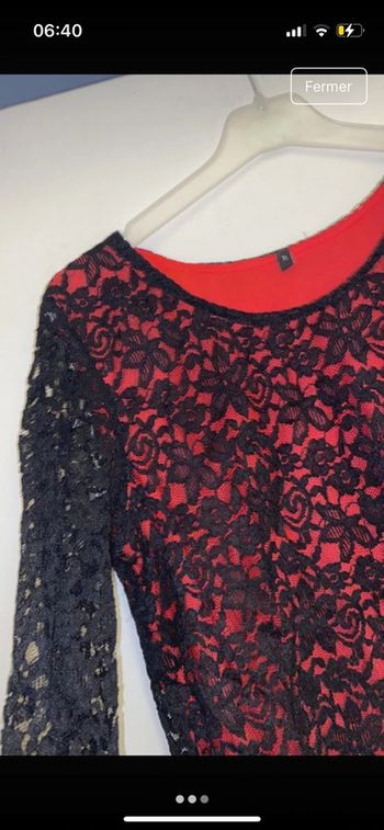 Haut dentelle taille 40