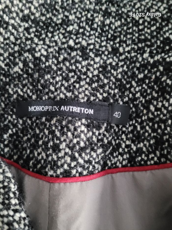 Manteau Mi-Long femme Monoprix Autreton T40 - photo numéro 5