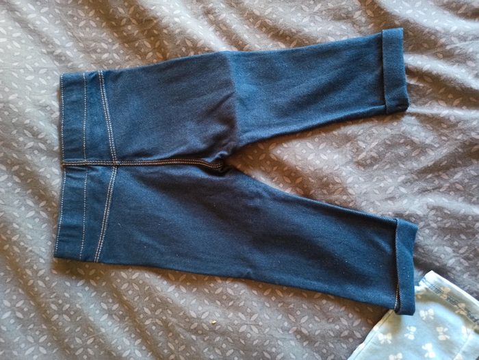 Lot pantalon/jegging 9mois - photo numéro 4