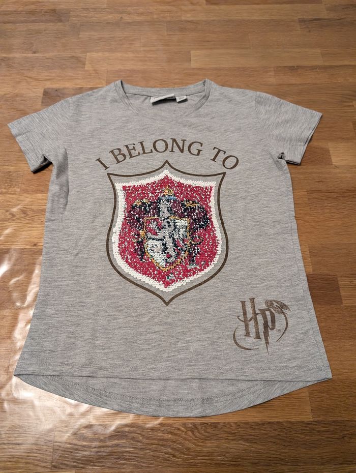 T-shirt à sequins fille 8 ans Harry Potter Primark - photo numéro 2