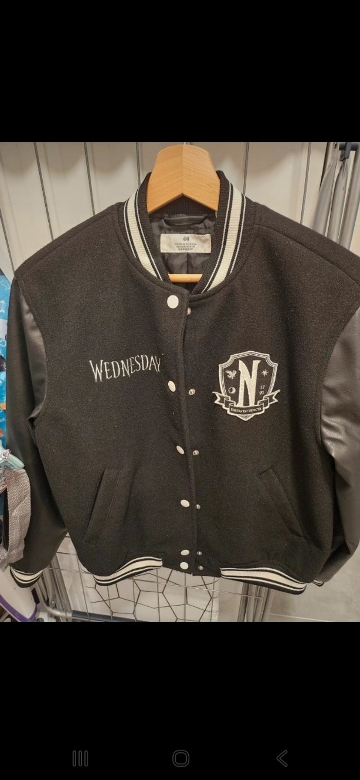 Veste teddy mercredi Wednesday