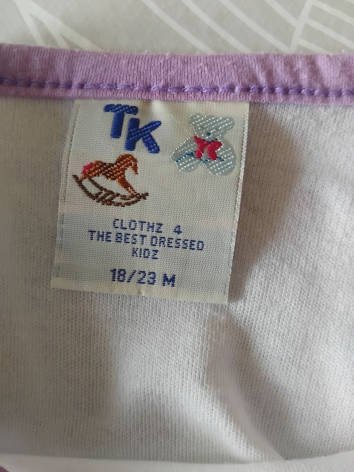 Short et t shirt fille 18 mois - photo numéro 4