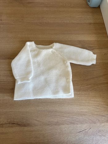 Brassière laine 1-3 mois TEX