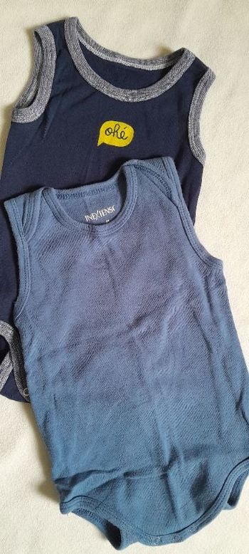 Lot 2 bodys débardeur 18-24 mois
