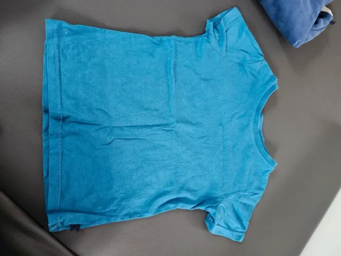 Lot hauts t shirt gilet garçon bleus 3 ans - photo numéro 6