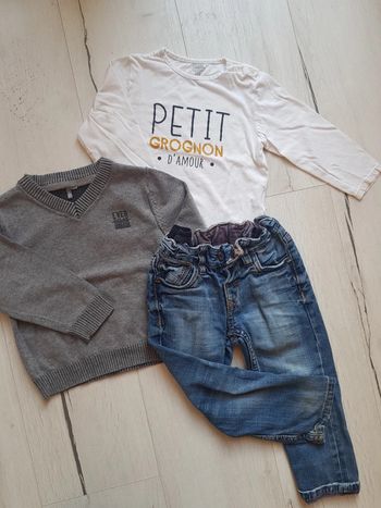 Lot de 3 articles garçon 2ans