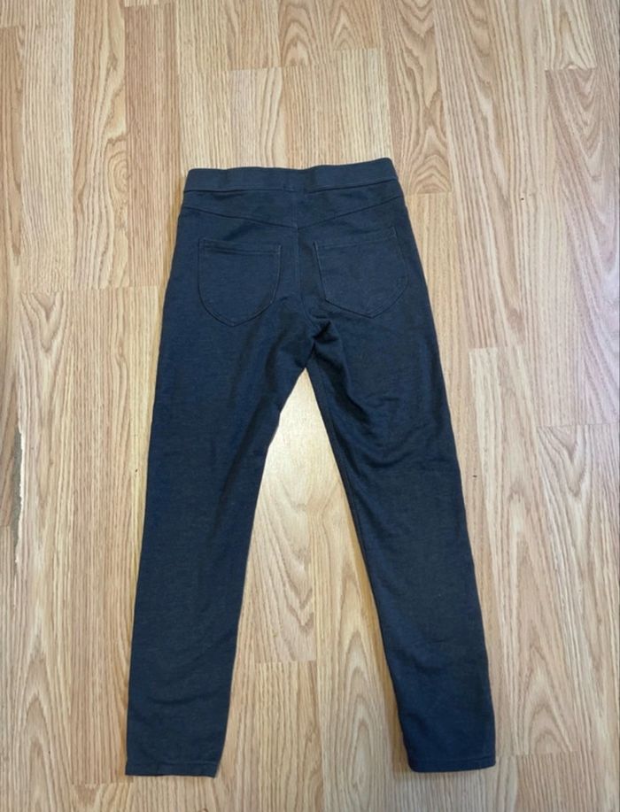 Lot de 2 Legging long et stretch - noir-gris - photo numéro 7