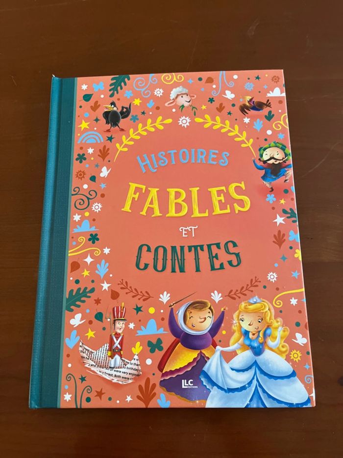 Livre histoires, fables et contes