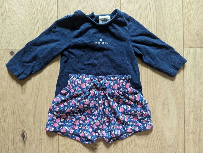 Ensemble fleuri 3 mois