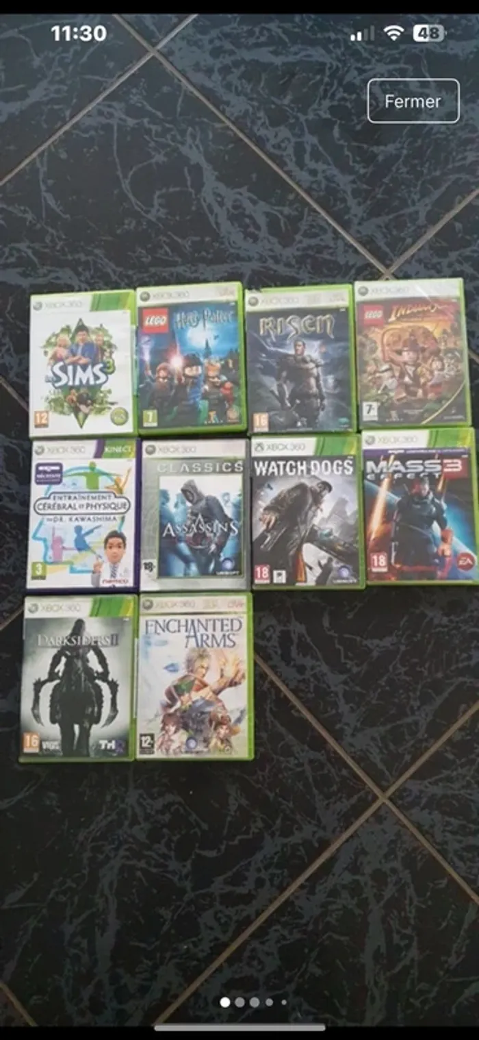 Jeux de Xbox 360