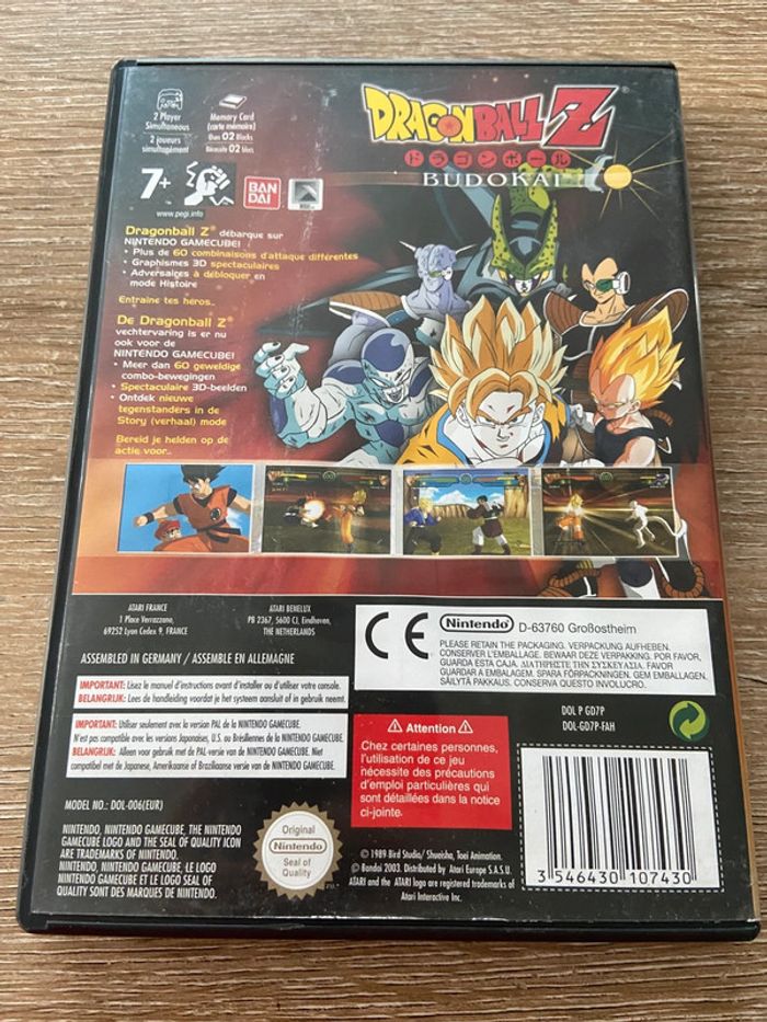 Dragon ball z budokai nintendo gamecube - photo numéro 4