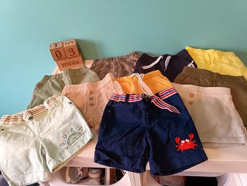 10 short taille 3 mois