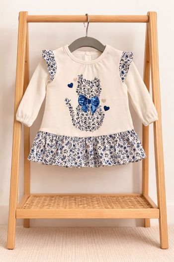 Robe motifs Chat 6 mois 