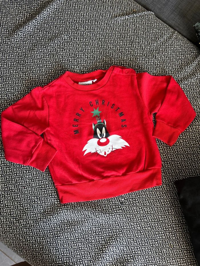 Pull Noël looney tunes