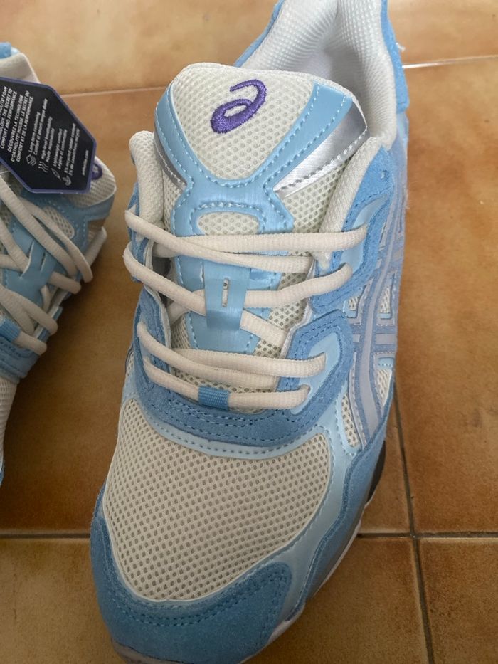 Asics gel nyc bleu gris - photo numéro 4