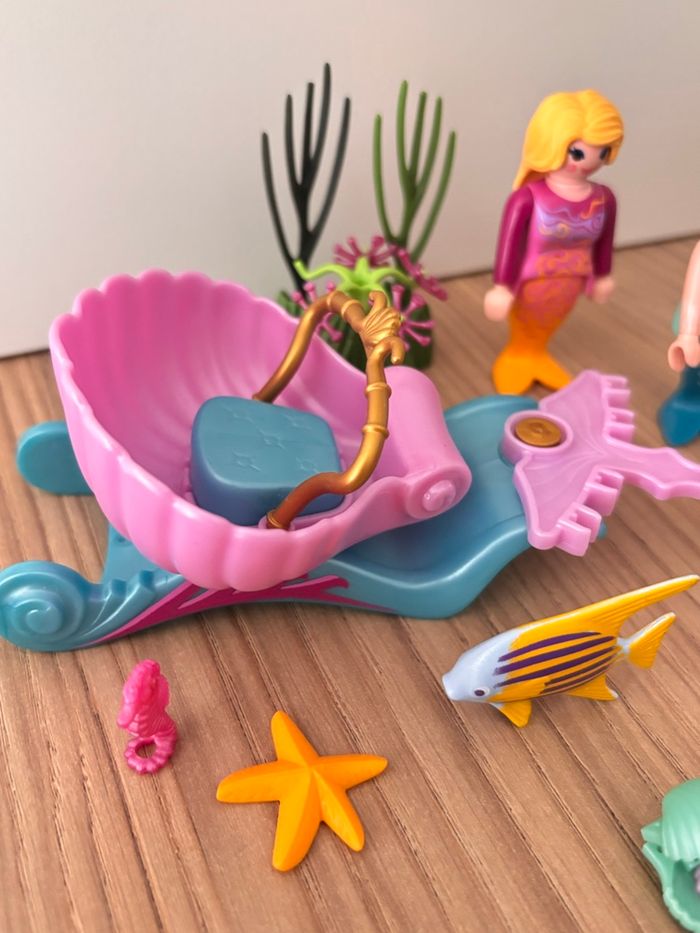 70033 - Playmobil StarterPack - Sirènes avec carrosse - photo numéro 7