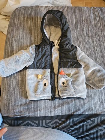 Veste en polaire avec capuche