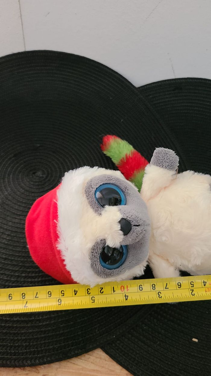 Peluche Noel Lemurien gros yeux Yoohoo & Friends - photo numéro 3