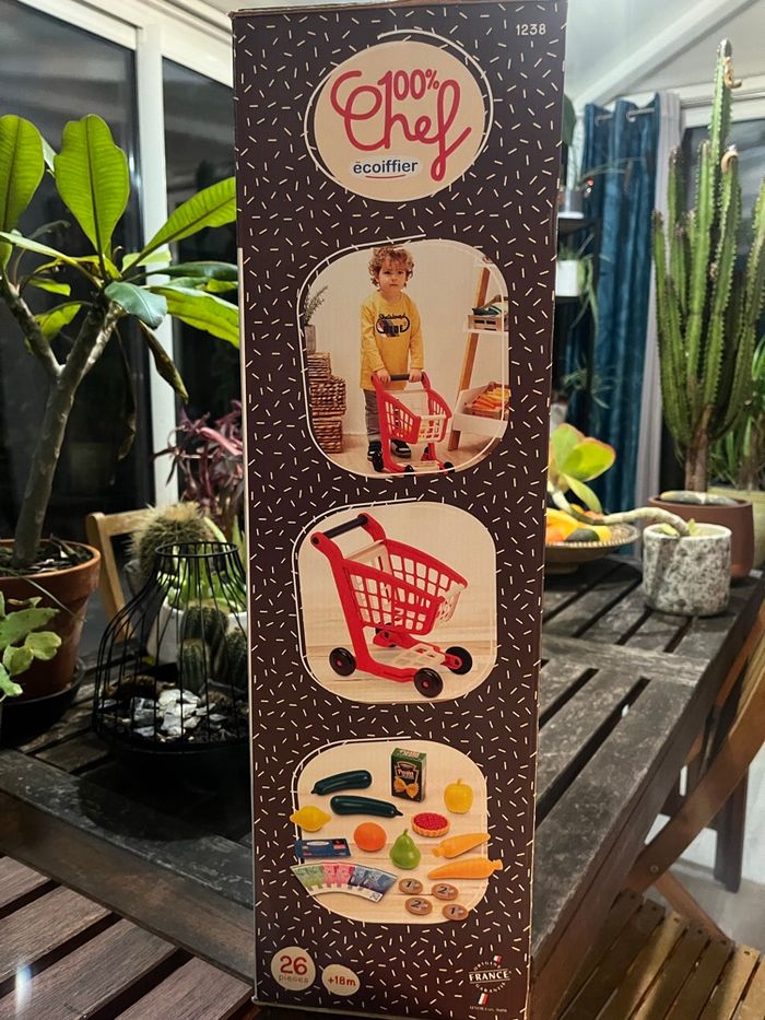 Dînette caisse enregistreuse caddy neuf - photo numéro 4