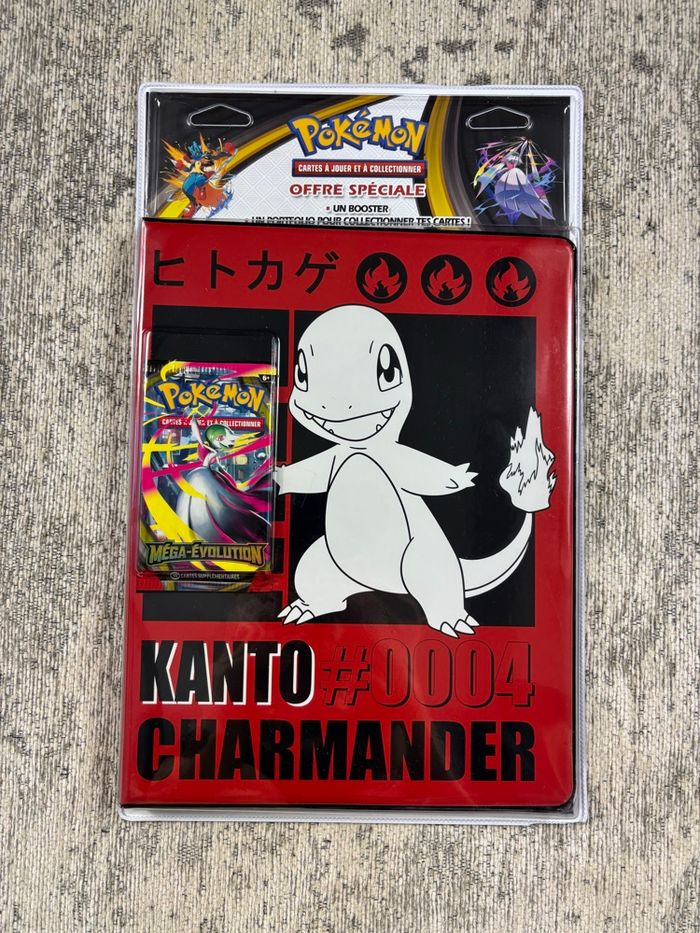 Pokémon Lot Portfolio + x2 Mini Tin ME01 Méga Évolution - photo numéro 2