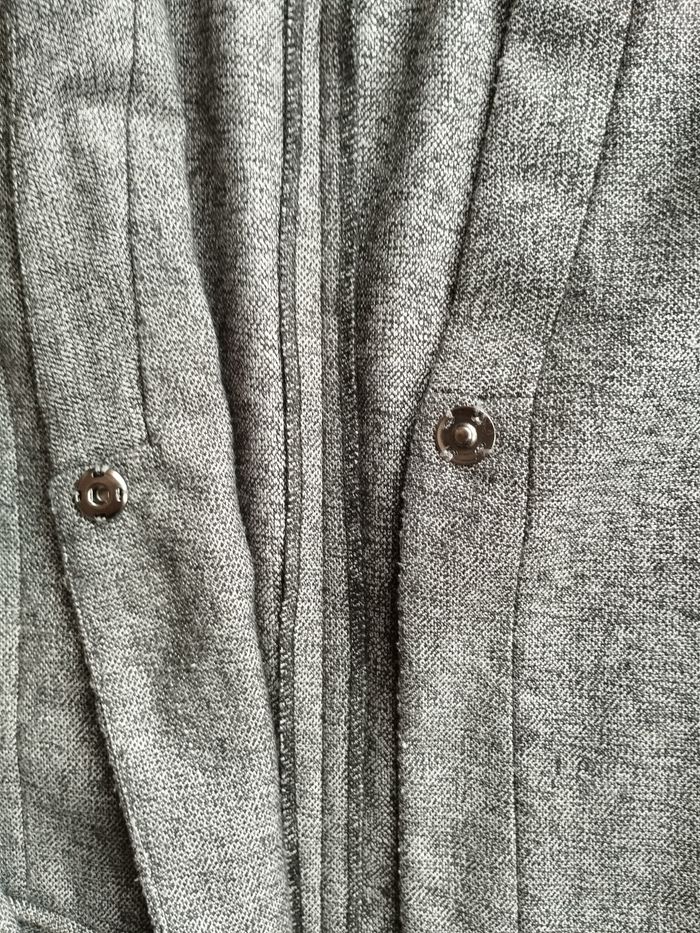 Élégante Veste Blazer Grise - BnK - Taille 38 - État Impeccable - photo numéro 6