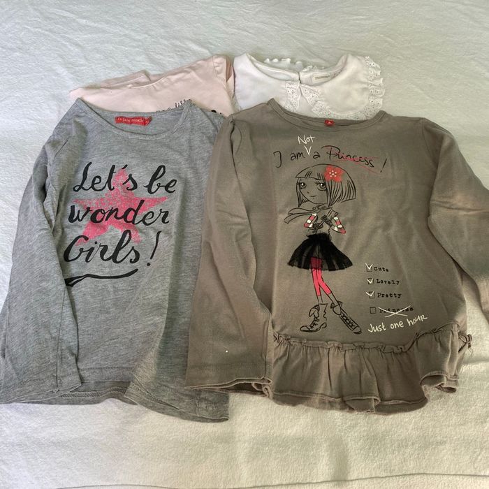 Lot ti shirt sous pull manches longues - photo numéro 4