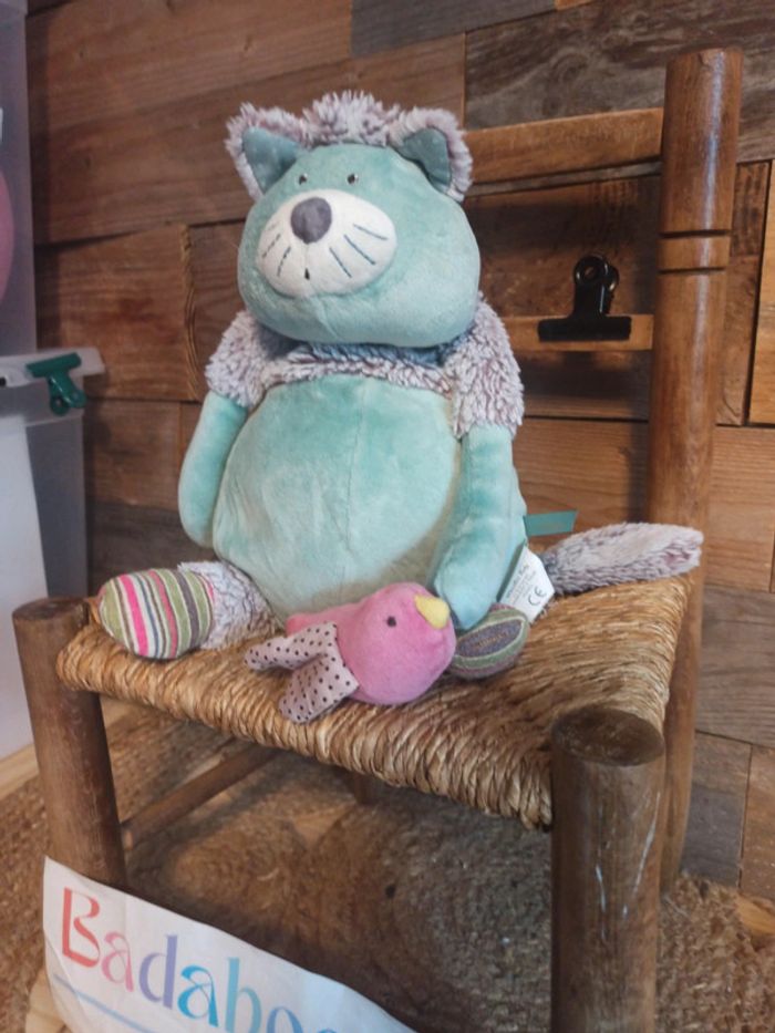 Peluche chat les Pachats moulin roty tbe - photo numéro 3