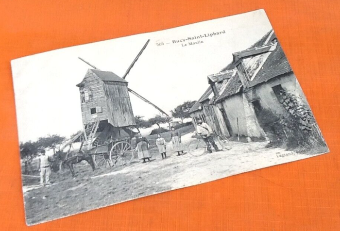 Carte postale ancienne Bucy-Saint-Liphard (Loiret) Le Moulin - photo numéro 3