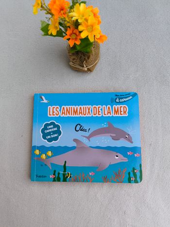 Livre sonore Les animaux de la mer Tourbillon