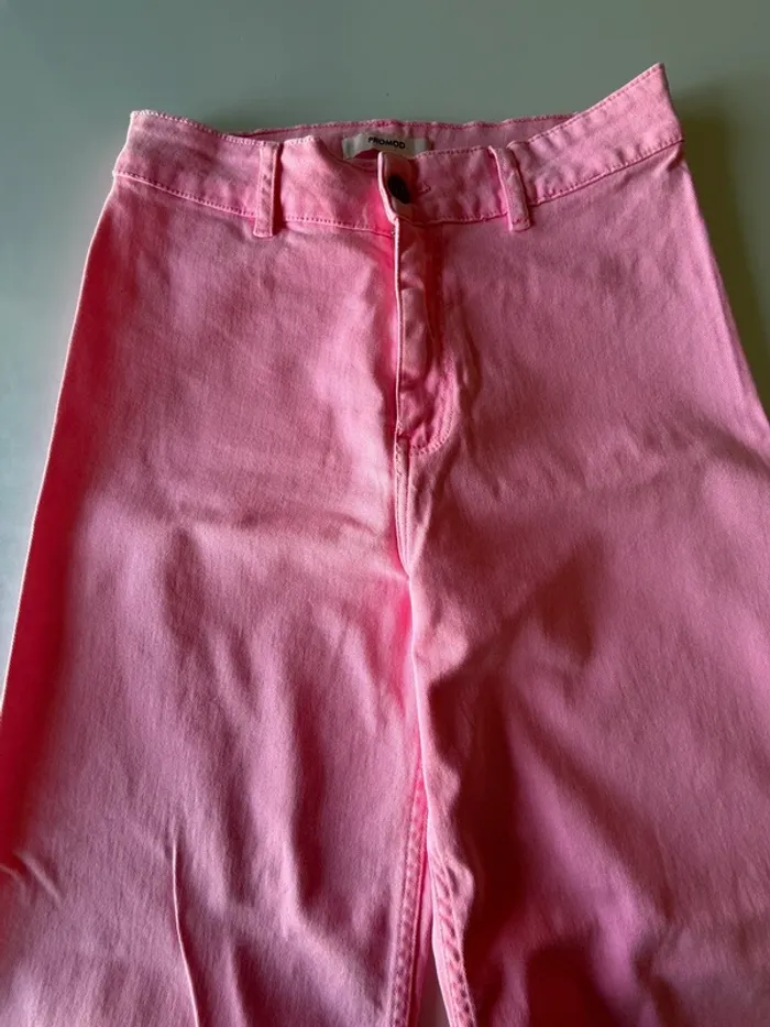 Jeans rose fluo promod - photo numéro 3