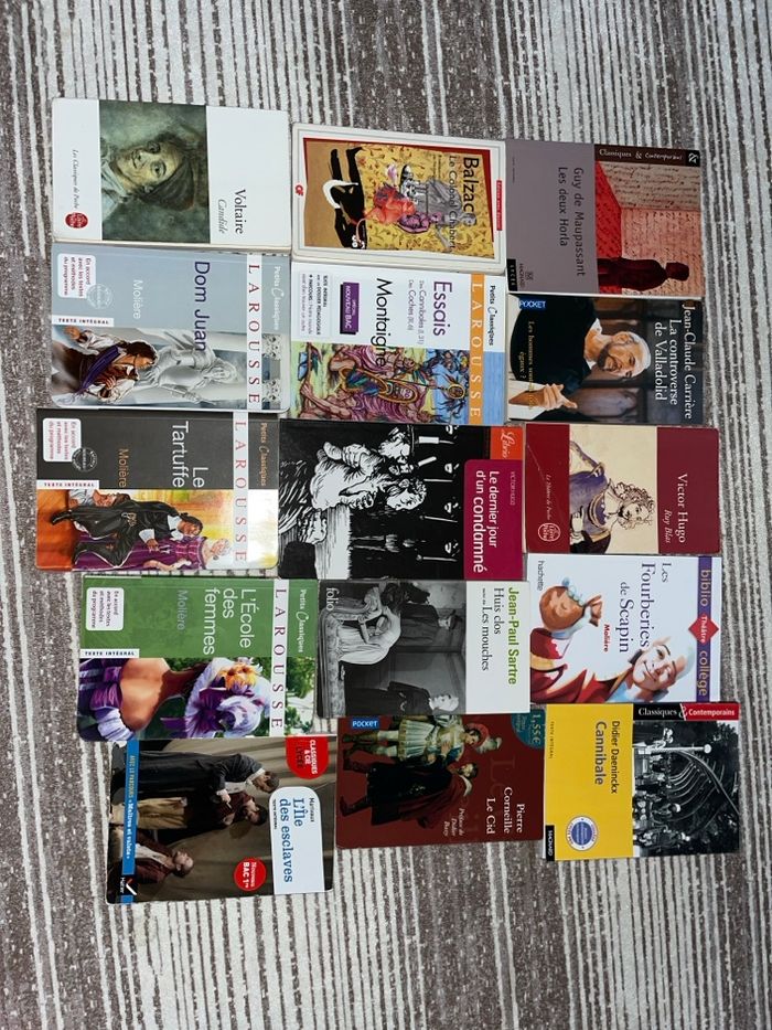 Livres collège lycée