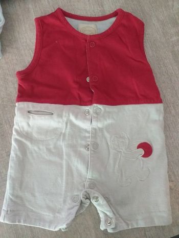 Combinaison short Noukie's garçon 1 mois