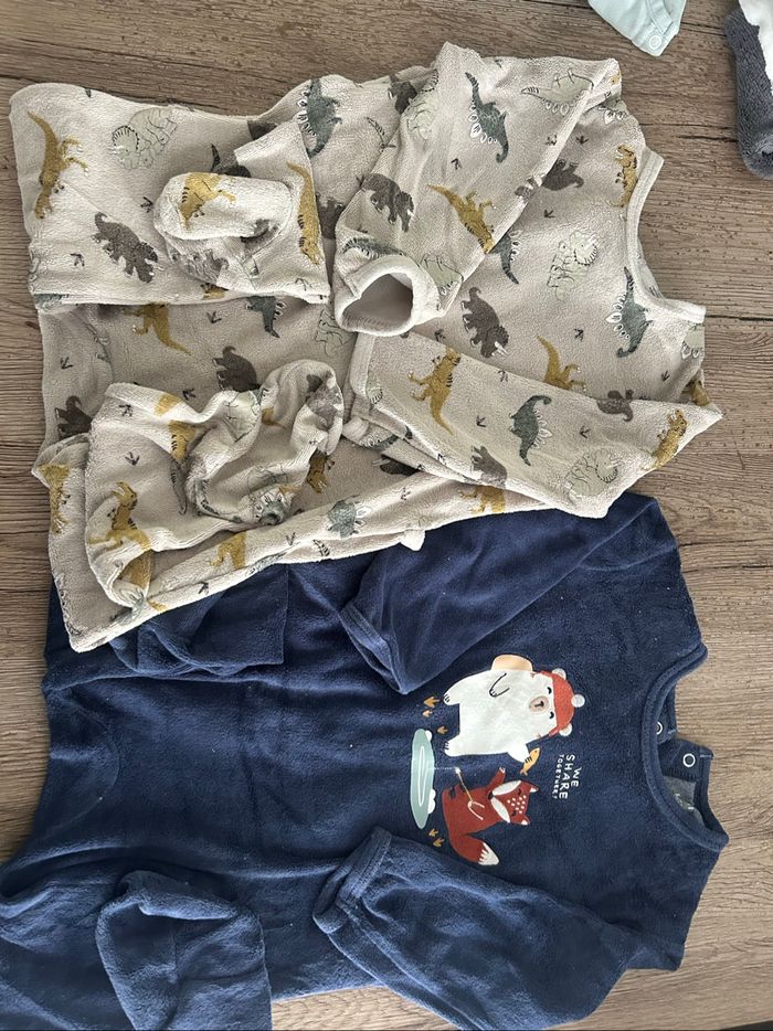 Lot 2 pyjamas bébé garcon