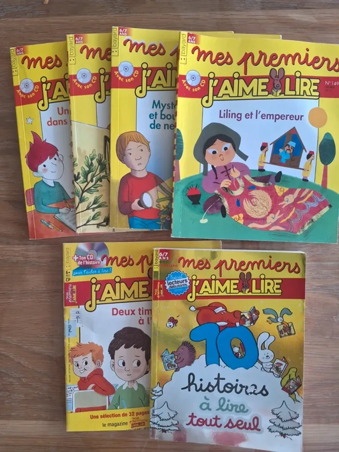Lot premiers j'aime lire