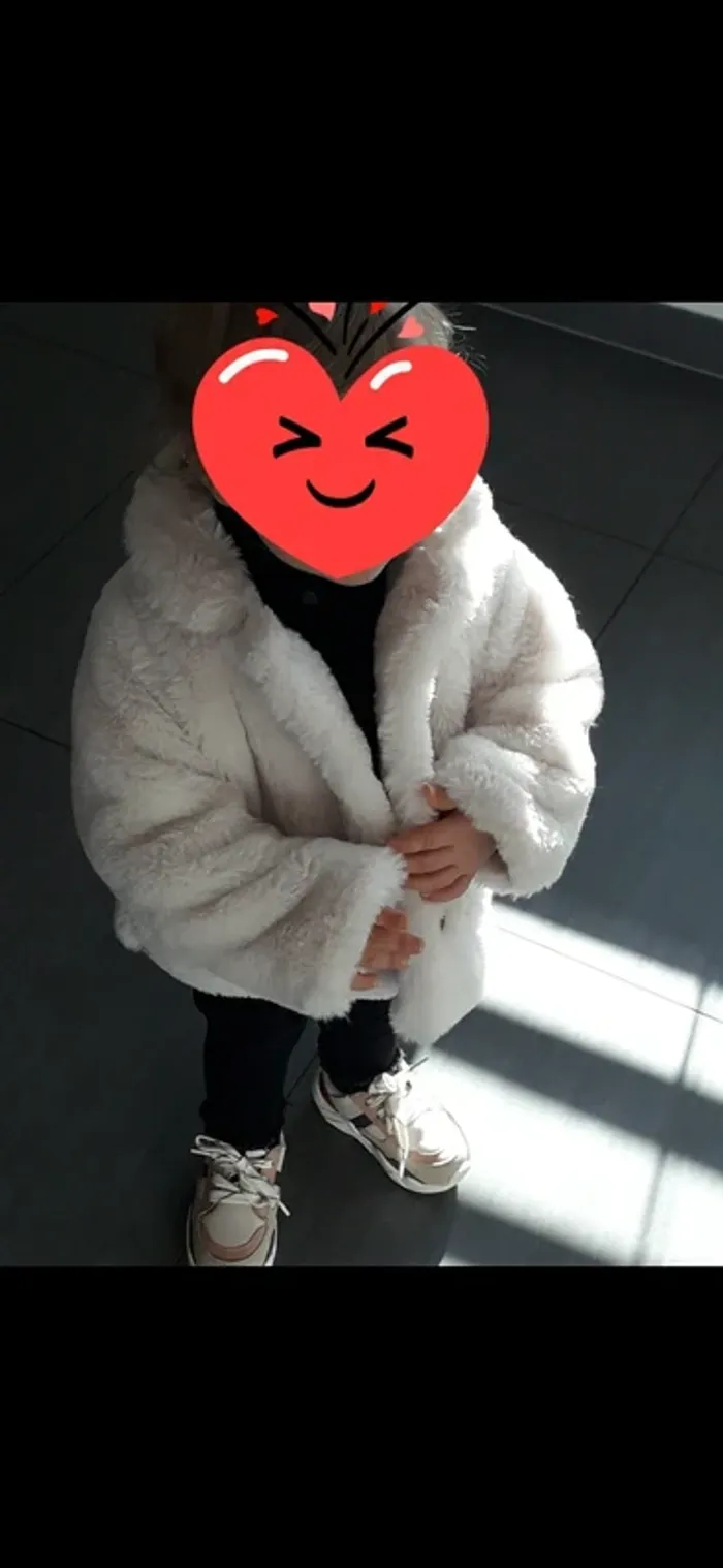 Manteau en fourrure Mango kids - photo numéro 13