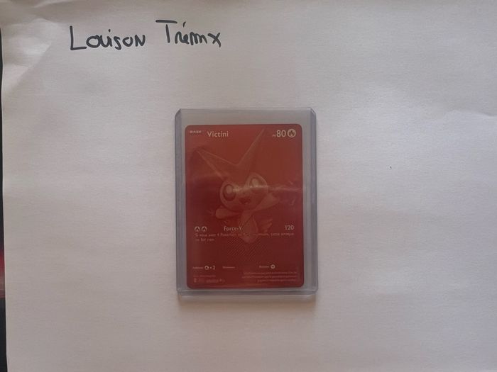 Carte Pokemon victini 171/086 bwr FA Full Art ev 10.5 FR neuf 🇫🇷 Foudre noir - photo numéro 7