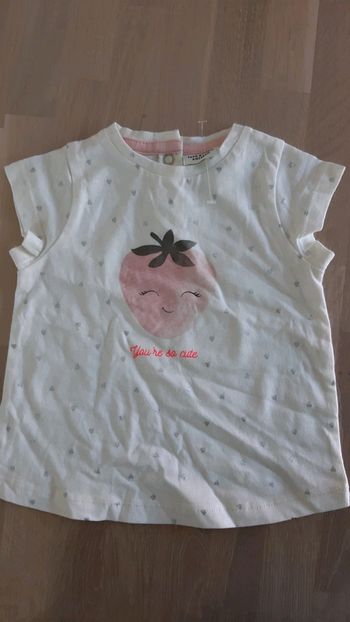 Tee shirt 6 mois