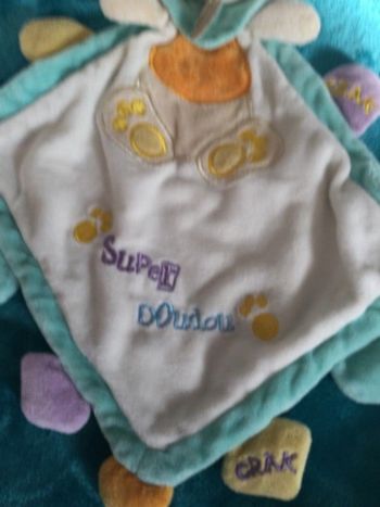 grand doudou carré lapin baby nat tbe