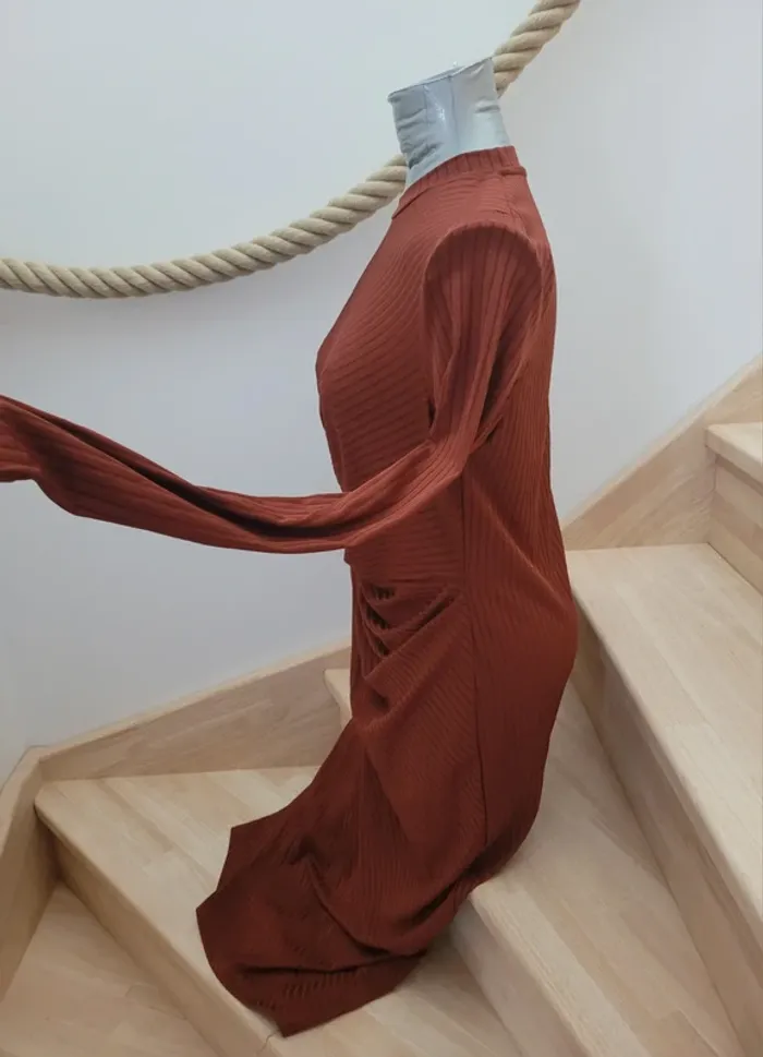 Robe de grossesse mi-longue taille 40 - photo numéro 4