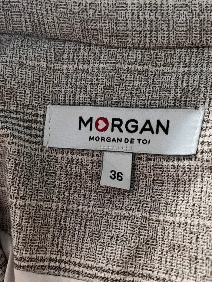Robe tailleur Morgan beige 231-Reva.f T36 - photo numéro 5